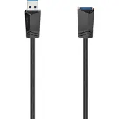 Hama 00200628 câble USB 1,5 m USB A Noir