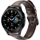 DUX Série professionnelle (20 mm, 41 mm, 42 mm, Acier inoxydable, Cuir véritable), Sangles de montre, Noir