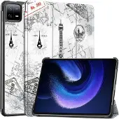 Cover-Discount Xiaomi Pad 6 - Étui Smart Tri-fold Paris (Xiaomi Pad 6, Xiaomi Pad 6 Pro), Étui pour tablette, Multicolore