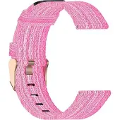 Cover-Discount Fitbit Versa - Bracelet en nylon rose (Nylon), Sangles de montre, Pink