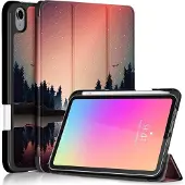 Cover-Discount iPad mini 6 - Étui Smart Tri-fold Forêt (Apple iPad mini 2021), Étui pour tablette, Multicolore