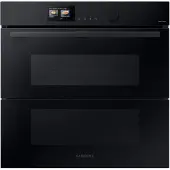 Samsung Four Series 6 NV7B6799AAK - avec fonction vapeur - encastrable - WiFi - niche - 56x55x59 cm (lxpxh) - avec système auto-nettoyant - classe A+ - verre noir