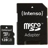 Intenso 3423491 microSDXC Cards 128GB Class 10 UHS-I Premium