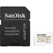 SanDisk Carte microSDXC MAX ENDURANCE 256 Go UHS-I Classe 10
