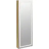 vidaXL Armoire à bijoux à miroir avec éclairage LED montage mural