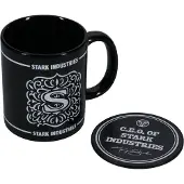 Paladone Stark Industries Mug et Coaster, Tasse, Multicolore