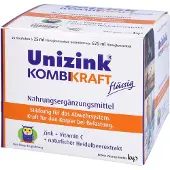 Köhler Pharma GmbH Unizink Combikraft Flacons, 25 pcs. Ampoules