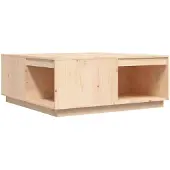 vidaXL Table basse 100x101x40,5 cm pin massif