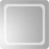 vidaXL Miroir de salle de bain LED 50x50 cm