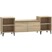 vidaXL Armoire TV Chêne Sonoma 160x35x55 cm Bois composite