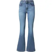 Levi's Jean '726 High Rise Flare' bleu denim