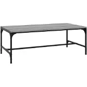 vidaXL Table basse Gris Sonoma 100x50x35 cm Bois composite