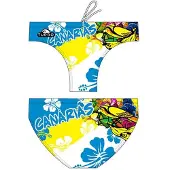 Turbo Canarias Parrot Swimming Brief Multicolore 2XL Homme