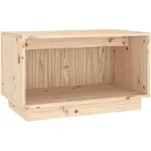 vidaXL Armoire TV 60x35x35 cm pin massif