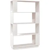 vidaXL Bibliothèque/Séparateur de pièce Blanc 80x25x132 cm Pin massif