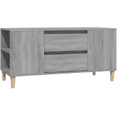 vidaXL Armoire TV Gris Sonoma 102x44,5x50 cm Bois composite