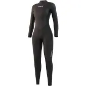 Mystic Star 3/2 Mm Woman Long Sleeve Back Zip Neoprene Suit Noir S Femme