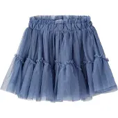 Name it Jupes courtes NMFBATILLE TULLE SKIRT filles - Bleu - 3 ans