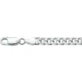 Vigor Halskette Schwere Gourmet 5,0 mm - Silber, (Argent)