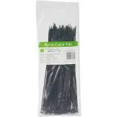 Techly FASCETTE FERMACAVI 142X3.5MM 100 PZ NERE
