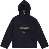 Napapijri Veste fonctionnelle 'Rainforest' beige / bleu nuit / rouge foncé / noir