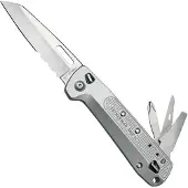 Leatherman Multitool Free K2 Silber (8x)