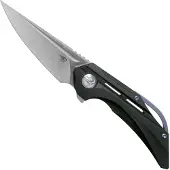 Bestech Couteau pliant Vigil - Satin - Titanium, noir