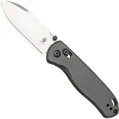 Kizer Cutlery Drop Bear Axis Lock Gray