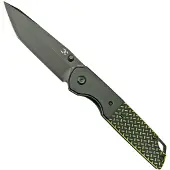 Kansept Knives Couteau pliant Warrior Linerlock Green G10