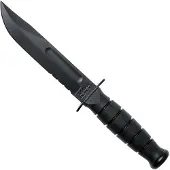 Ka-Bar Couteau 1259 short, lame à dents