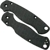 Flytanium Classic Carbon Fiber Scales for Spyderco Paramilitary 2