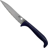 Spyderco Counter Puppy, pourpre, lame à dents