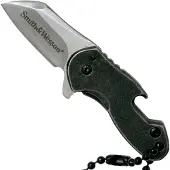 Smith & Wesson Couteau pliant Drive, black stonewash
