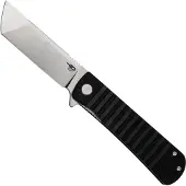 Bestech Couteau pliant Titan - Satin + Stonewash - G10, noir
