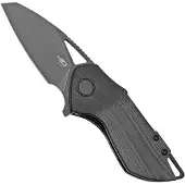 Bestech Couteau pliant Riverstone - Blackwash - G10, noir
