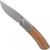 Kansept Knives Couteau pliant Reverie Micarta, brun