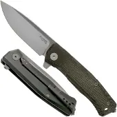 Lionsteel Couteau pliant MYTO Micarta, vert
