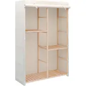 vidaXL Armoire à vêtements avec 3 niveaux 110 x 40 x 170 cm