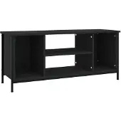vidaXL Armoire TV noire 102x35x45 cm Bois composite