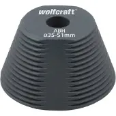 Wolfcraft Outil d'agrandissement des trous Ø 35 - 51 mm 5950000