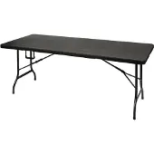 Perel Table Pliante - Imitation Bois - 180 X 75 X 74 Cm