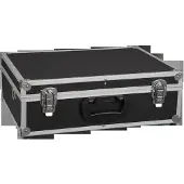 Alutec Werkzeugkoffer schwarz Aluminium-Rahmenkoffer, Innenmaße 440x320x140 mm
