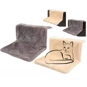 Zolux - Hamac de radiateur beige pour chat