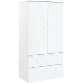 vidaXL Armoire ALTA Blanc 90x55x170 cm Pin massif