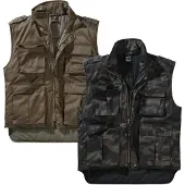Brandit Gilet 'Ranger' noisette / gris / sapin