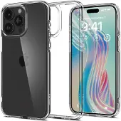 Spigen Coque Ultra Hybrid pour Apple iPhone 15 Pro - Crystal Clear