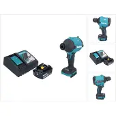 Makita DAS180RG1 Souffleur à poussière sans fil 18V Brushless + 1x Batterie 6,0Ah + Chargeur