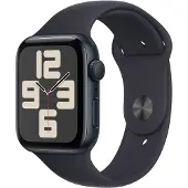 Apple Watch SE GP Case 44mm Aluminium Midnight avec bracelet sport Midnight - M/L