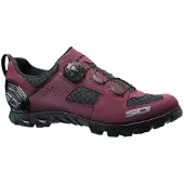 Sidi MTB Turbo, couleur bordeaux/noir, taille 41. VTT, puissant.