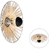 QAZQA Applique murale orientale beige avec perles - Moti